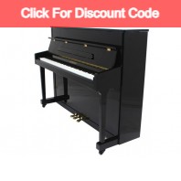 Steinhoven SU 113 Polished Ebony Upright Piano Steinhoven SU 113 Polished Ebony Upright Piano